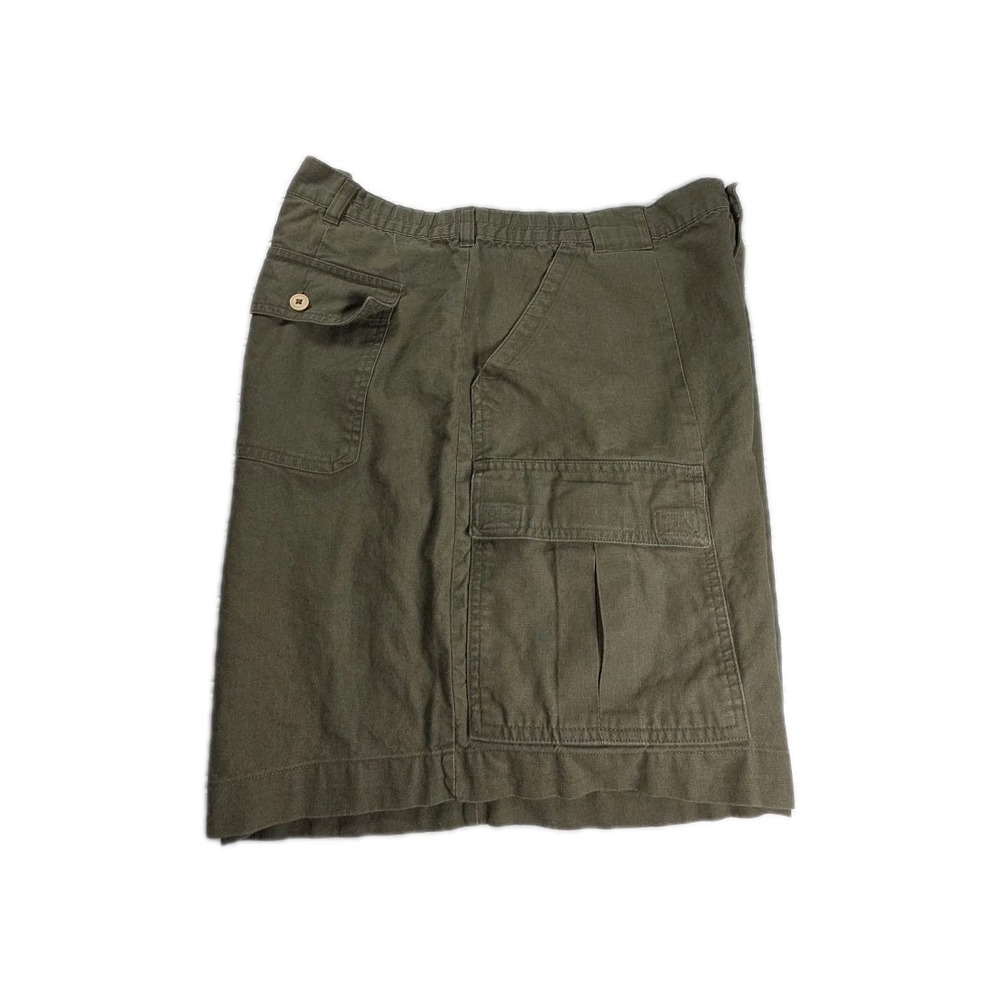 SAVILLE ROW‎ Men's Olive Green Cotton BLEND Cargo Shorts 38